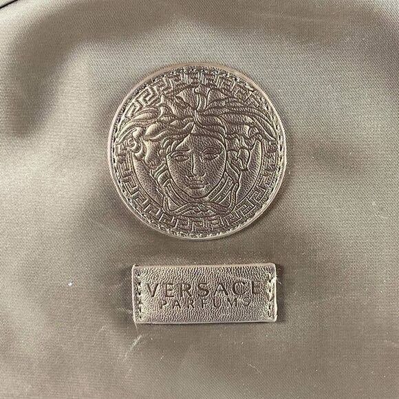 Versace Parfum Backpack Gold Medusa Nylon Casual bag Designer Logo backpack main image 5